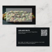 Nutritionist Dietitian QR Code 名刺 (正面/裏面)