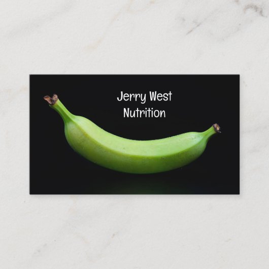 🍌 Nutritionist Foodie Custom QR 名刺 (正面)