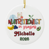 Nutritionist In Progress セラミックオーナメント (正面)