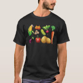 Nutritionist Potato for Dietician and Vegan  6 Tシャツ (正面)