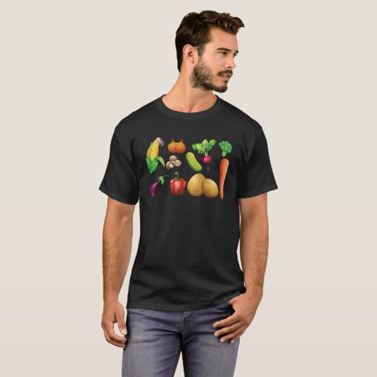 Nutritionist Potato for Dietician and Vegan  6 Tシャツ (正面フル)
