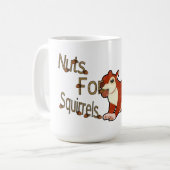 Nuts4リス コーヒーマグカップ (正面左)