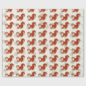 Nuts4リス ラッピングペーパー (フラット)