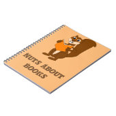 Nuts About Books Squirrel ノートブック (左側)