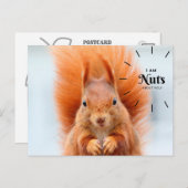 Nuts About Youポストカード ポストカード (正面/裏面)