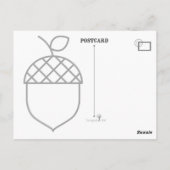 Nuts About Youポストカード ポストカード (裏面)