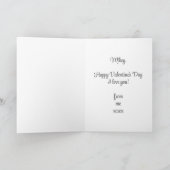 Nuts about You Hamster Happy Valentine's Card カード (内部)