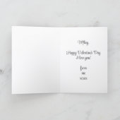 Nuts about You Hamster Happy Valentine's Card カード (内部)