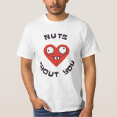 nuts about you tシャツ (正面)