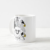 Nuttallの家紋 コーヒーマグカップ (正面左)