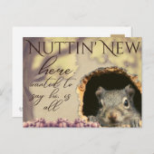 Nuttin新リスヴィンテージスタイルはがき ポストカード (正面/裏面)