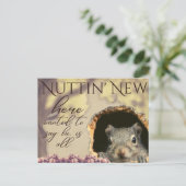 Nuttin新リスヴィンテージスタイルはがき ポストカード (スタンド正面)