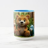 Nutty Buddies：リス・マグ ツートーンマグカップ (中央)