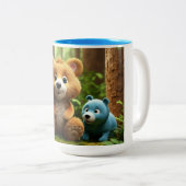 Nutty Buddies：リス・マグ ツートーンマグカップ (正面右)