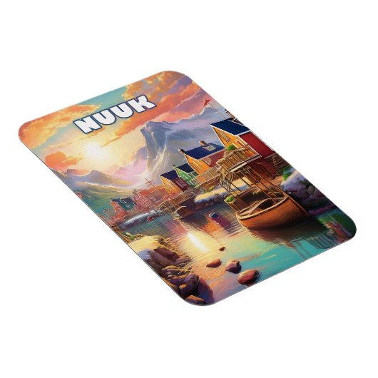 Nuuk, pearl of the Arctic マグネット (右側)