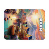 Nuuk, pearl of the Arctic マグネット (横)