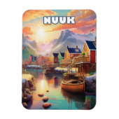 Nuuk, pearl of the Arctic マグネット (縦)