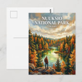 Nuuksio National Park Finland ポストカード (正面/裏面)