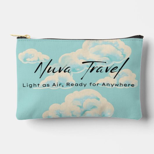 NuvaTravel Cosmetic and Toiletry Bag アクセサリーポーチ (正面)
