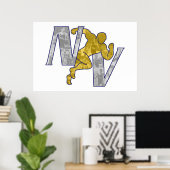 NVトラックコラージュ ポスター (ホームオフィス)