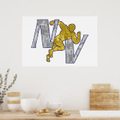 NVトラックコラージュ ポスター (キッチン)