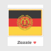 NVA（東ドイツ）の連隊カラー シール (シート)