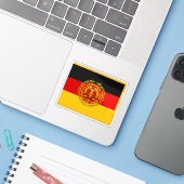 NVA（東ドイツ）の連隊カラー シール (ノートパソコンとiPhone)