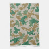 NVA Flächentarn (Flecktarn / Blumentarn) キッチンタオル (縦)