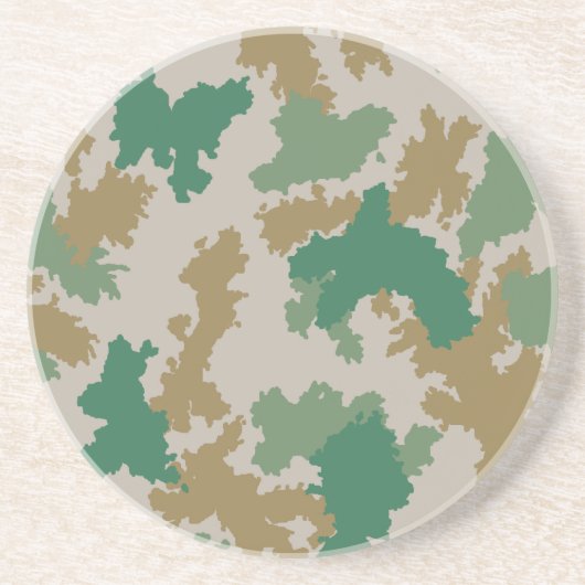 NVA Flächentarn (Flecktarn / Blumentarn) コースター (正面)