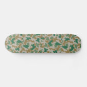 NVA Flächentarn (Flecktarn / Blumentarn) スケートボード (横)