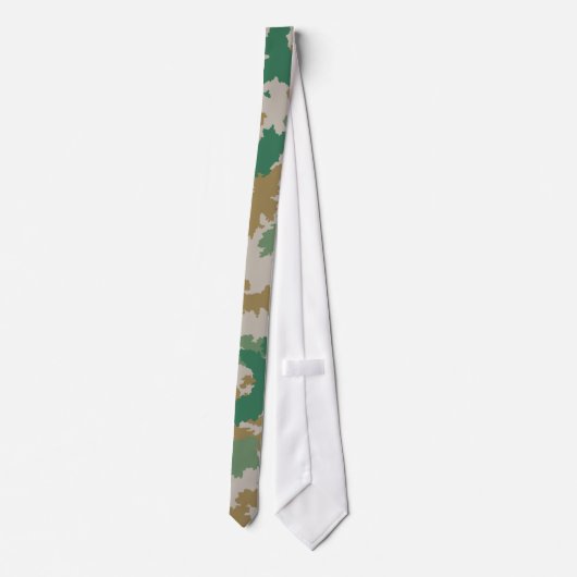 NVA Flächentarn (Flecktarn / Blumentarn) ネクタイ (裏面)