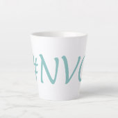 #NVC非暴力コミュニケーションの共感と思いやり カフェラテマグ (正面)