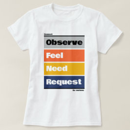 NVC Tシャツの4ステップ Tシャツ