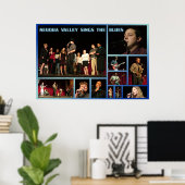 NVHSブルース ポスター (ホームオフィス)