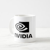 NVIDIAシャツ コーヒーマグカップ (正面左)