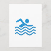 NVN24 navinJOSHIスイミングスイミングスイムスイム泳ぐ人101 ポストカード (正面)