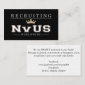 NvUSの募集、3.5"はx 2.0"、100、白い詰まります 名刺 (正面/裏面)