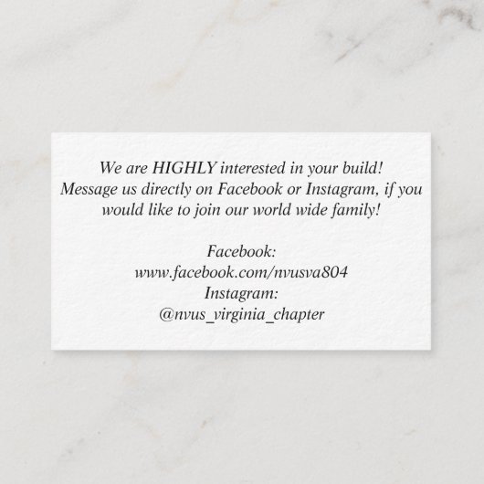 NvUSの募集、3.5"はx 2.0"、100、白い詰まります 名刺 (裏面)