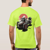 NWアーカンソー支部 – 太陽と影 Tシャツ (裏面)