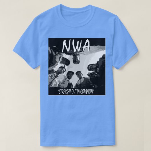 NWAクラシックアルバム Tシャツ (デザイン正面)