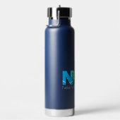 NWCウォーター・ボトル(ストロー付き) ウォーターボトル (右面)