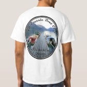 NWCBC Stehekin 2010枚の淡色のワイシャツ Tシャツ (裏面)