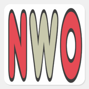 NWO新世界秩序 スクエアシール