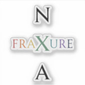 NXA：State merch FraXure アルバム K-Pop シール (正面)