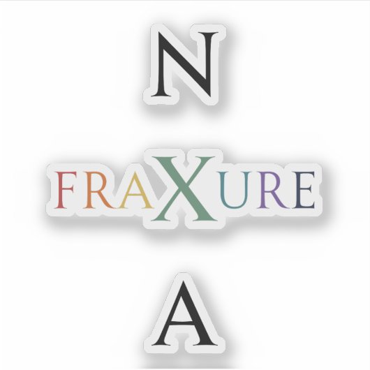 NXA : State merch FraXure album K-Pop シール (正面)
