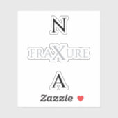NXA : State merch FraXure album Monochrome K-Pop シール (シート)