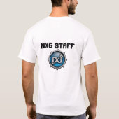 NxGamersのスタッフShirt2 Tシャツ (裏面)