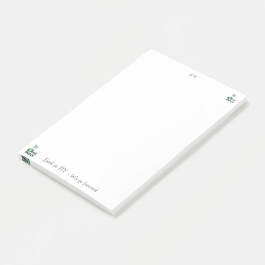 NYでのギークを進める ポストイット (アングル)