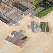 NYのバッサールカレッジメイン入り口 ジグソーパズル (側面)