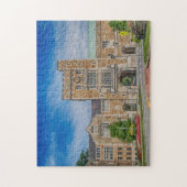 NYのバッサールカレッジメイン入り口 ジグソーパズル (縦)